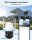 ieGeek 2K WiFi Outdoor Security Camera, Solar Powered, Battery Powered, 360° PTZ, Color Night Vision, Motion Detection, Alexa Compatible