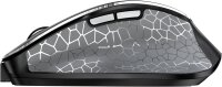 Cherry MW 8C ERGO, kabellose ergonomische Maus, Bluetooth/2,4-GHz, USB-Empfänger, wiederaufladbar, schwarz-grau