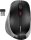 Cherry MW 8C ERGO, kabellose ergonomische Maus, Bluetooth/2,4-GHz, USB-Empfänger, wiederaufladbar, schwarz-grau