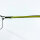 Etnia mens glasses 4 MONTME 550 DGYWO, rectangular full-rim frame, 55 mm lens width, black/green, transparent green temples