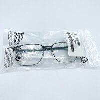 Etnia 6 Path 550 DG mens glasses, rectangular full-rim metal frame, 55-18-145 mm, black/dark green, nose pads