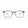 Etnia 6 Path 550 DG mens glasses, rectangular full-rim metal frame, 55-18-145 mm, black/dark green, nose pads