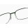 Etnia 6 Path 550 DG mens glasses, rectangular full-rim metal frame, 55-18-145 mm, black/dark green, nose pads