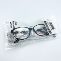 Etnia ETOSHA 510 ZEBK Damenbrille, rechteckig, Vollrand, 51 mm Glasbreite, schwarz-weiß, gemusterte Bügel