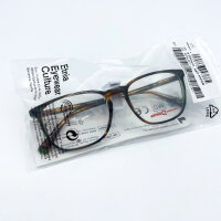 Etnia 5 DANIEL 550 HVGR Mens glasses, rectangular full-rim frame, 55 mm lens width, transparent green-brown temples