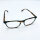 Etnia 5 DANIEL 550 HVGR Mens glasses, rectangular full-rim frame, 55 mm lens width, transparent green-brown temples