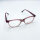 Etnia childrens glasses 5 LENNY 480 PK, rectangular full-rim frame, 48mm lens width, transparent pink with green temples