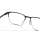 Etnia Mens Glasses 6 LEGRAI 550 DGSL, Semi-rimless, rectangular, metal, black, nose pads, 55-19-142 mm
