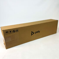 Poly Studio USB-Videobar P009, 842D4AA#ABB, All-in-One-Videokonferenzsystem, 4K-Kamera, Bluetooth, WLAN, 12V/5A, Schwarz
