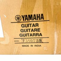 Yamaha F310TBS Westerngitarre, 6 Saiten, Stahlsaiten, Tobacco Sunburst, Dreadnought, Einsteigermodell
