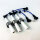 Jenbacher ignition cable set, 3-piece, suitable for BR3 spark plug connector, blue, spare part for gas engines