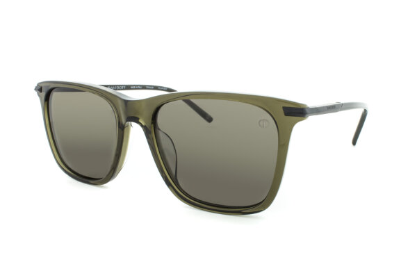 Davidoff DAPS126-02 Mens Sunglasses, rectangular, full rim, 54 mm lens width, green frame, tinted lenses