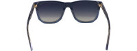 Davidoff DAPS122-05 Mens Sunglasses, rectangular, full rim, dark blue, gradient lenses blue, 54-19-145 mm