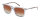 Davidoff DAPS126-03 Mens Sunglasses, rectangular, full rim, 54 mm lens width, crystal clear frame, brown gradient lenses
