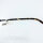 Davidoff DAPS126-03 Mens Sunglasses, rectangular, full rim, 54 mm lens width, crystal clear frame, brown gradient lenses