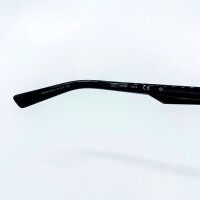 Davidoff mens sunglasses DAPS120-01, rectangular, full rim, 51 mm lens width, black frame, smoke gradient lenses
