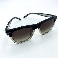 Davidoff DAPS122-02 Mens Sunglasses, rectangular, full rim, dark brown, 54 mm lens width, brown gradient lenses
