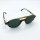 Davidoff DAPS128-02 Mens Sunglasses, rectangular, full rim, Havana, green lenses, 49 mm lens width