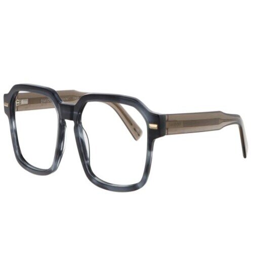 Davidoff DAP126-02 mens glasses, rectangular full-rim frame, Havana color, lens width 55 mm, bridge 16 mm, temples 145 mm, with demo lenses