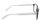 Davidoff mens glasses DAP126-01, rectangular full-rim frame, lens width 55 mm, bridge width 16 mm, temple length 145 mm, black frame, demo lenses