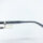 Davidoff mens glasses DAP126-01, rectangular full-rim frame, lens width 55 mm, bridge width 16 mm, temple length 145 mm, black frame, demo lenses