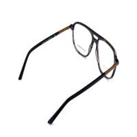 Davidoff mens glasses DAP124-03, rectangular full-rim frame, Havana color, lens width 57 mm, bridge 15 mm, temples 145 mm, with demo lenses