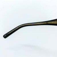Davidoff DAP135-04 unisex glasses, rectangular, full rim, lens width 49 mm, bridge 22 mm, temples 145 mm, green Havana frame, demo lenses