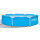 Intex 28205NP, round metal frame pool, 244x51 cm, sturdy steel frame, easy assembly