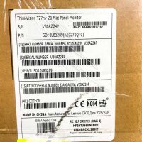 Lenovo T27hv-20 Monitor, 27 inch, QHD, IPS, 2560x1440, 4 ms, 350 cd/m², HDMI/DP/USB, Pivot, VESA, without stand, black