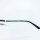 Davidoff DATS116-03 Mens Sunglasses, Round Titanium Full Rim Frame, Polarized Blue Lenses, 52 mm Lens Width, 21 mm Bridge, 145 mm Temples