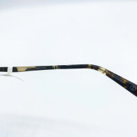 Davidoff Eyewear DATS116-01 Herren Sonnenbrille, 52mm Gläser, 21mm Steg, 145mm Bügel, matte schwarze Titanfassung, hexagonal, polarisierte graue Gläser