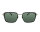 Davidoff DATS118-01 Mens Sunglasses, Titanium Frame Black, Rectangular, Green Lenses, 55mm Lens Width, 19mm Bridge, 145mm Temples