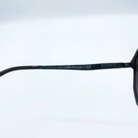 Davidoff Eyewear DATS115-03 Herren Sonnenbrille, 55mm Gläser, 22mm Steg, 145mm Bügel, polarisierte braune Verlaufsgläser, hexagonale Titanfassung