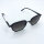 Davidoff Eyewear DATS115-03 Herren Sonnenbrille, 55mm Gläser, 22mm Steg, 145mm Bügel, polarisierte braune Verlaufsgläser, hexagonale Titanfassung
