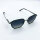 Davidoff Eyewear DATS115-02 Mens Sunglasses, Titanium Frame Gunmetal, Polarized Blue Gradient Lenses, 50-22-145 mm