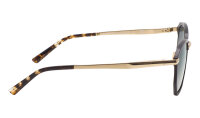 Davidoff Eyewear DATS115-02 Mens Sunglasses, Titanium Frame Gunmetal, Polarized Blue Gradient Lenses, 50-22-145 mm