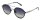 Davidoff Eyewear DATS117-01 Mens Sunglasses, Titanium Full Rim, 50 mm Lenses, 23 mm Bridge, 145 mm Temples, Polarized Grey Gradient Lenses, Blue Round Frame