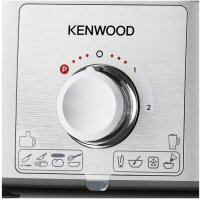 Kenwood FDP65.820SI Food Processor, 1000W, 1.5L Blender, Express Dice, Citrus Press, 2-in-1 Baking Tool