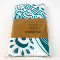 MOMOMUS Mandala Cloth 210x230cm, XXL Tapestry, Sun Motif, Sand-Free Beach Blanket, Pareo, Turquoise