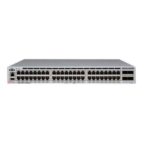 Extreme Networks VDX 6740T XBR-VDX6740T-24-R, 48-Port Managed Switch, Layer 2/3, 10GbE, Rackmount, hohe Performance