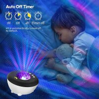 Aurora Smart Projector Night Light, Starry Sky with Northern Lights, App Control, Music Speaker, Remote Control, Night Light for Bedroom