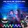 Aurora Smart Projector Night Light, Starry Sky with Northern Lights, App Control, Music Speaker, Remote Control, Night Light for Bedroom