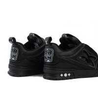 Louis Vuitton LV Skate Sneakers, all black, size 42, luxurious low-top sneakers, sporty design, high-quality materials