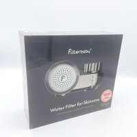 Filterbaby Skincare Filter 2.0, faucet filter for bathroom, removes 99.9% chlorine, ultra-fine carbon fiber, clinical grade, ideal for skincare