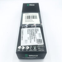 Wera 6000/6002 Joker 6-tlg. Maul-Ringratschenschlüssel-Set, Chrom-Molybdän, Endanschlag, Doppel-Sechskant, 30° Rückschwenkwinkel
