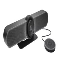 Logitech MeetUp Zusatzmikrofon, Konferenzmikrofon, 5 m...