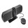 Logitech MeetUp external microphone, conference microphone, 5 m range, beamforming, noise cancellation, mute function with LED, plug & play, 6 m cable, black
