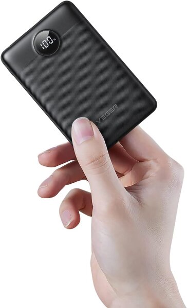 Veger V1140 Powerbank 10,000 mAh, 22.5 W, LED display, lithium polymer, USB-C bidirectional, Micro-USB