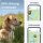 Tractive DOG GPS Tracker Braun, GPS-Tracker für Hunde, Live-Ortung, Echtzeit-Tracking, Weglaufalarm, Vitalwerte, wasserdicht