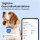 Tractive DOG GPS Tracker Braun, GPS-Tracker für Hunde, Live-Ortung, Echtzeit-Tracking, Weglaufalarm, Vitalwerte, wasserdicht